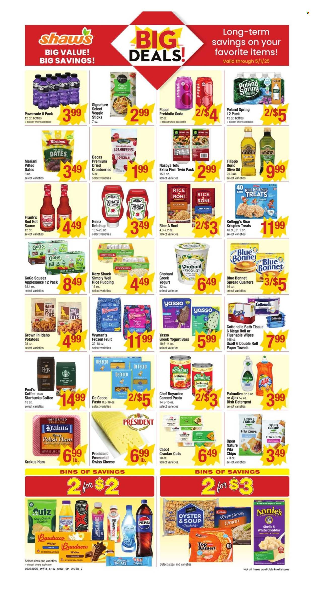 Shaw’s ad - 03/28/2025 - 04/03/2025. Page 2