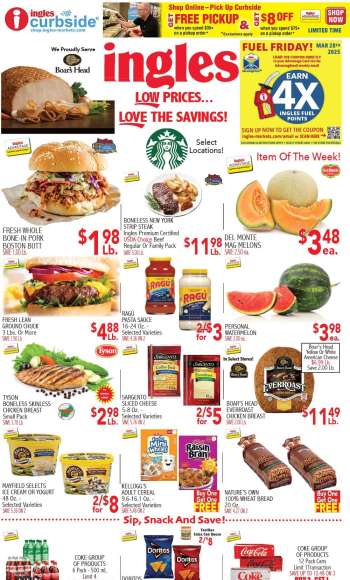 Ingles Flyer - 03/26/2025 - 04/01/2025.