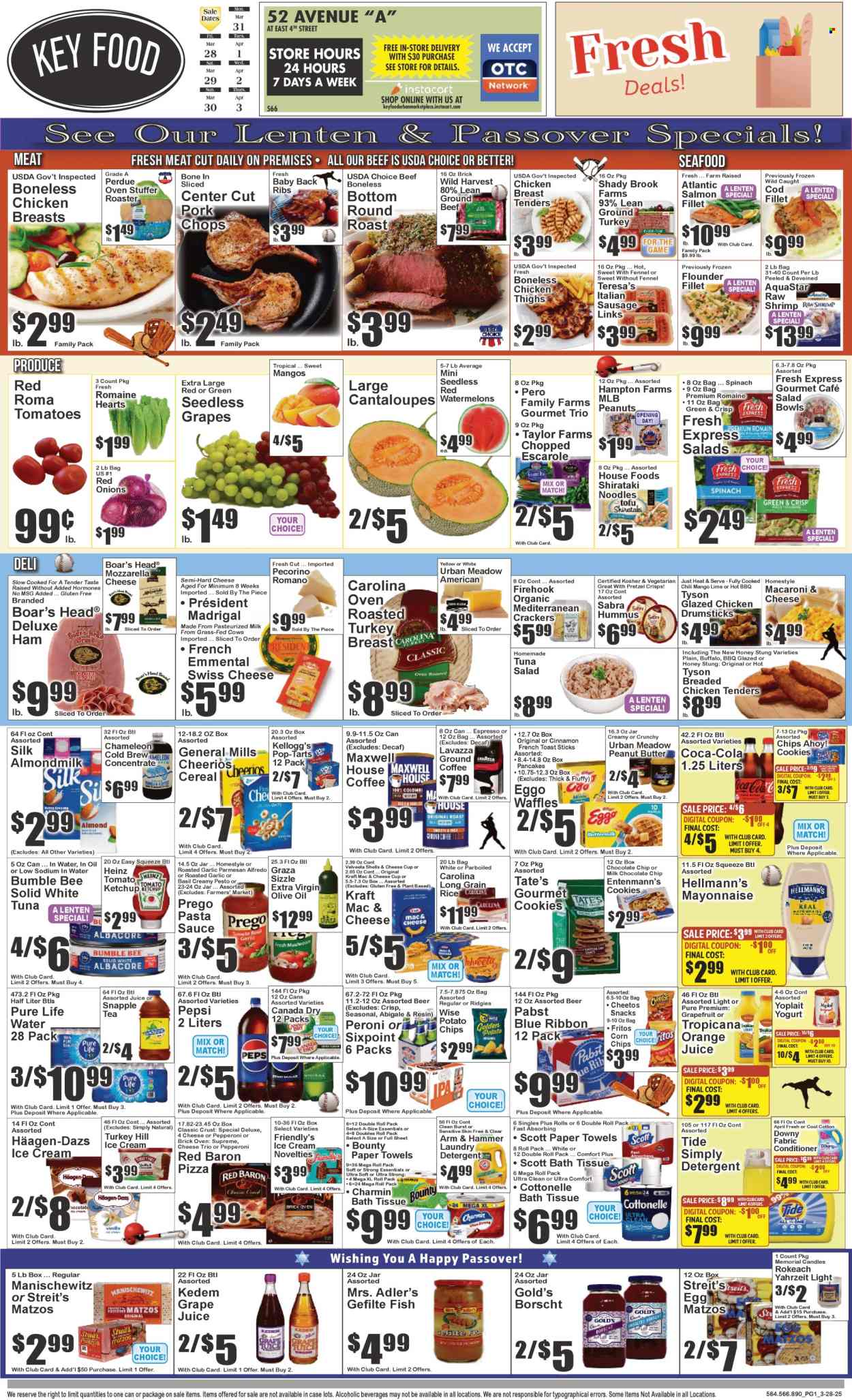 Key Food ad - 03/28/2025 - 04/03/2025. Page 1