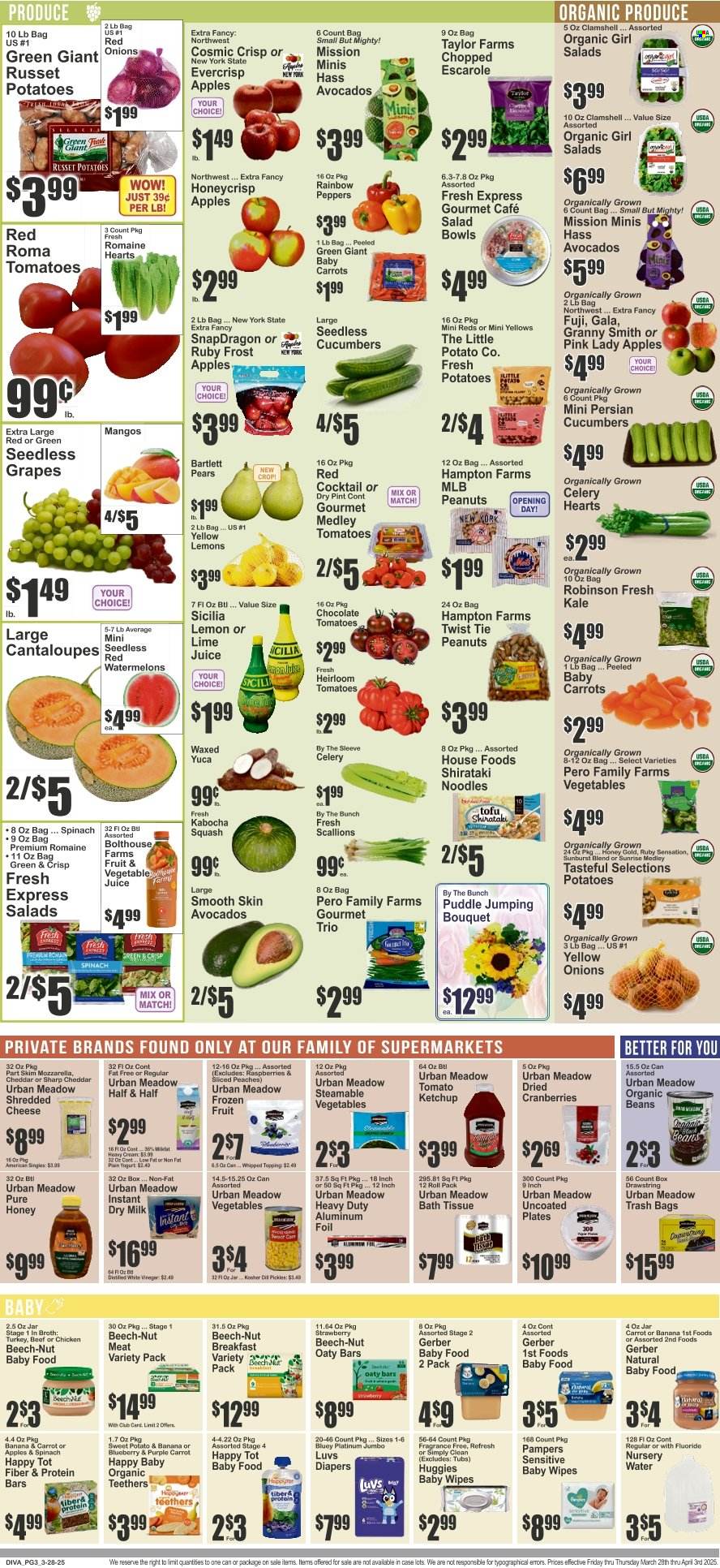 Key Food ad - 03/28/2025 - 04/03/2025. Page 3