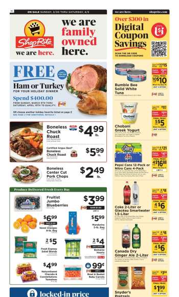 ShopRite Flyer - 03/30/2025 - 04/05/2025.