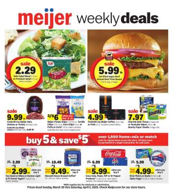 Meijer Flyer - 03/30/2025 - 04/05/2025.