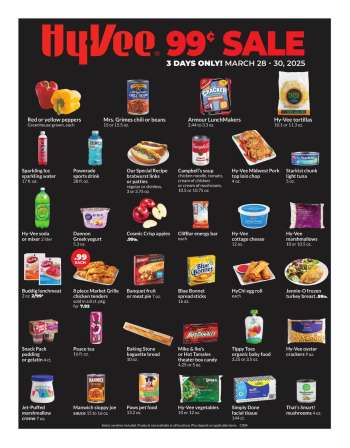 Hy-Vee Flyer - 03/28/2025 - 03/30/2025.