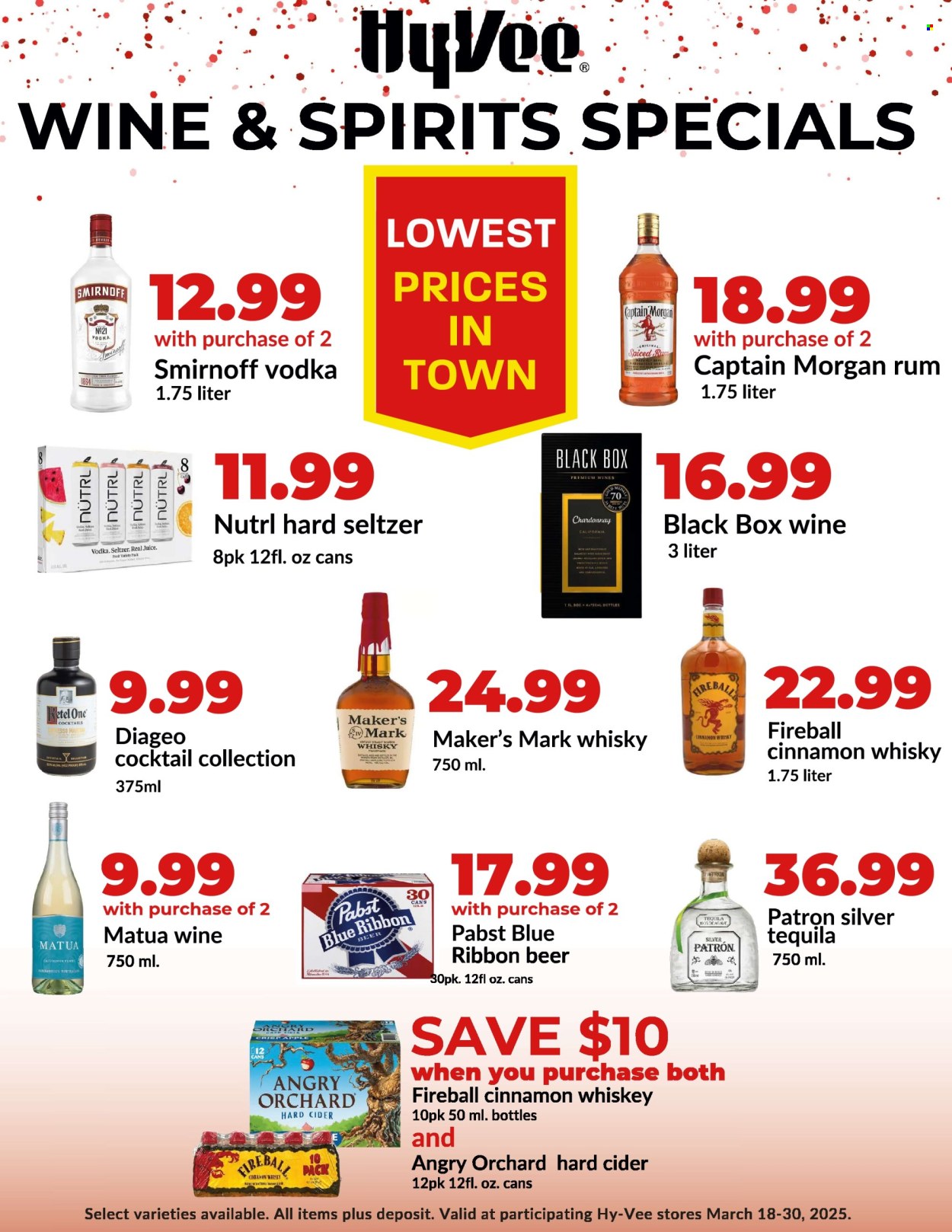 Hy-Vee ad - 03/18/2025 - 03/30/2025. Page 1