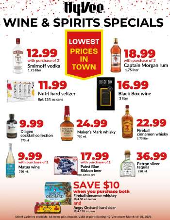 Hy-Vee Flyer - 03/18/2025 - 03/30/2025.