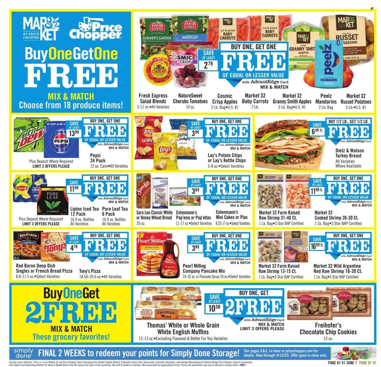 Price Chopper ad - 03/30/2025 - 04/05/2025. Page 1