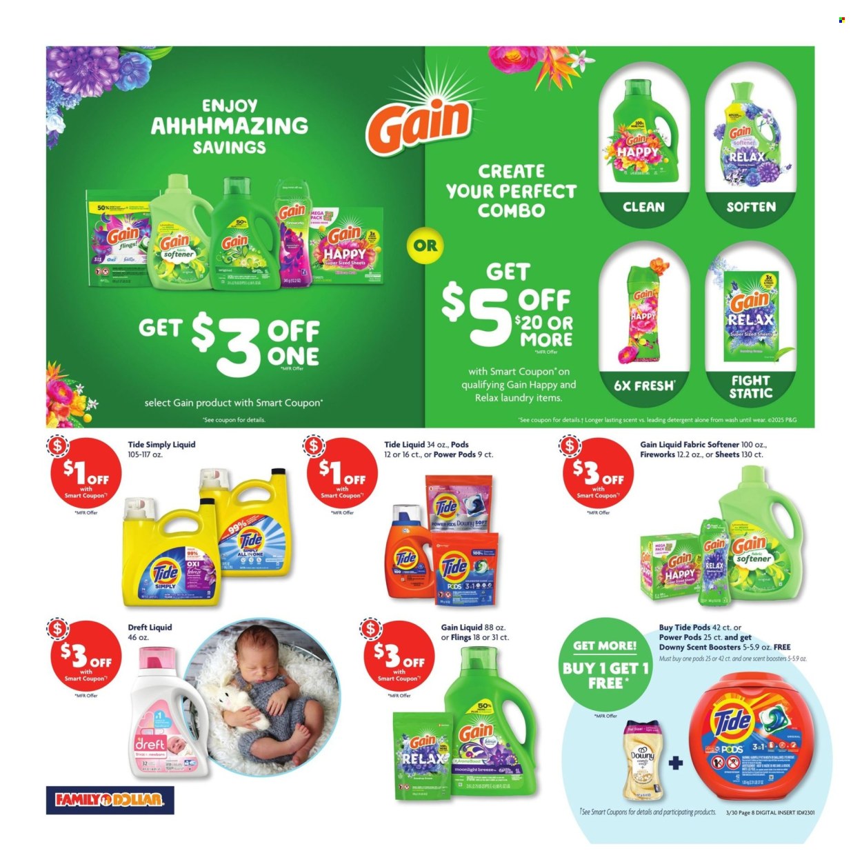 Family Dollar ad - 03/30/2025 - 04/05/2025. Page 8