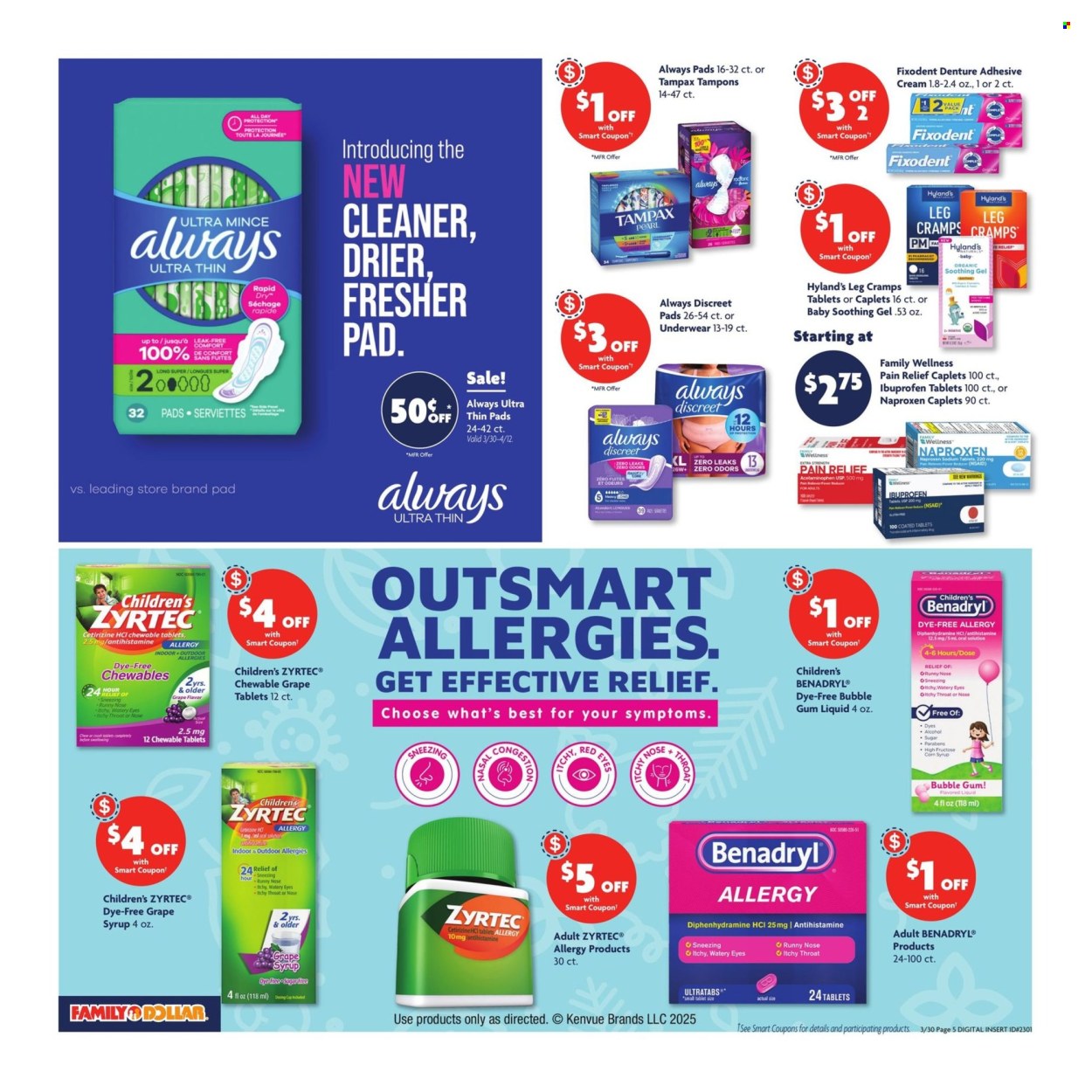 Family Dollar ad - 03/30/2025 - 04/05/2025. Page 9