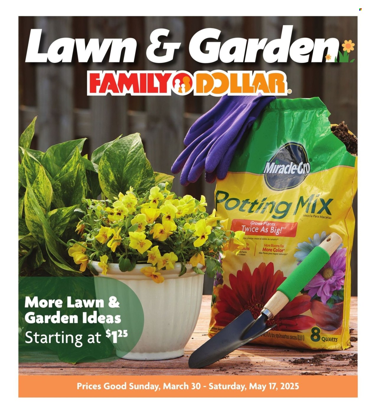 Family Dollar ad - 03/30/2025 - 05/17/2025. Page 1