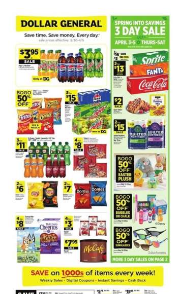 Dollar General Flyer - 03/30/2025 - 04/05/2025.