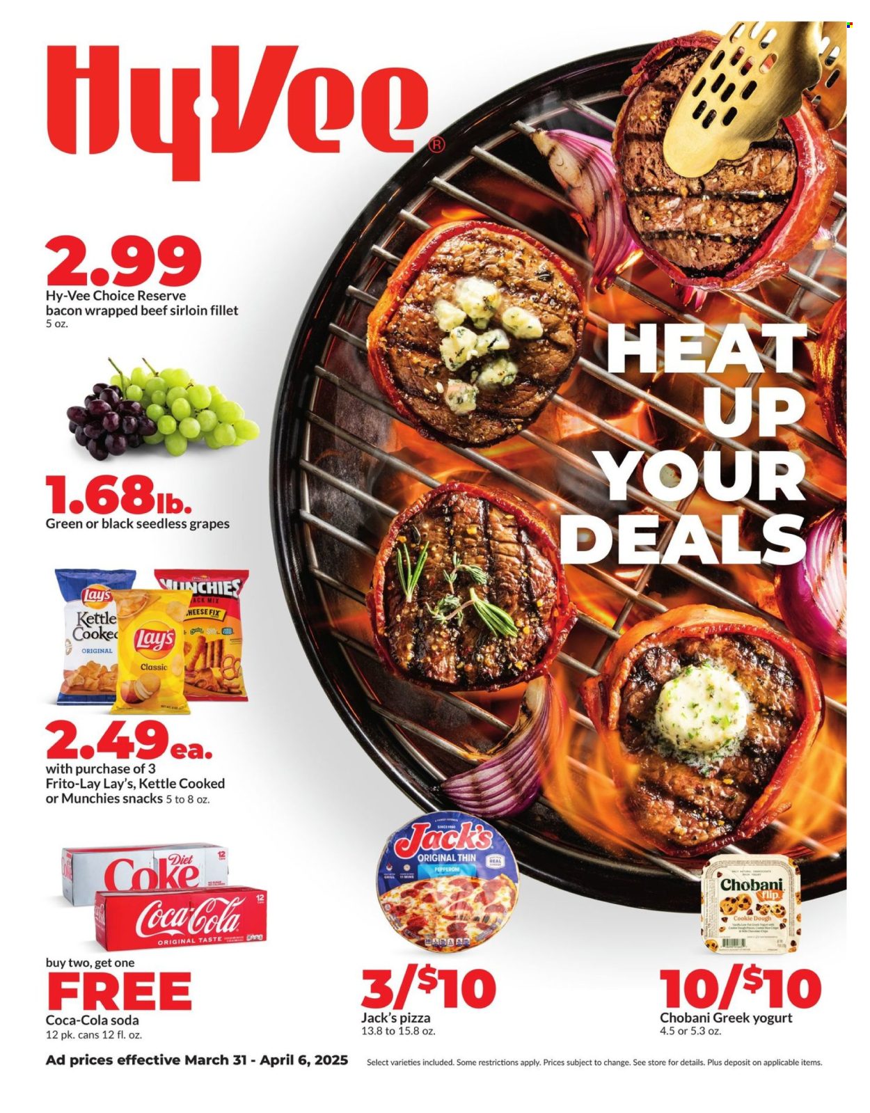 Hy-Vee ad - 03/31/2025 - 04/06/2025. Page 1