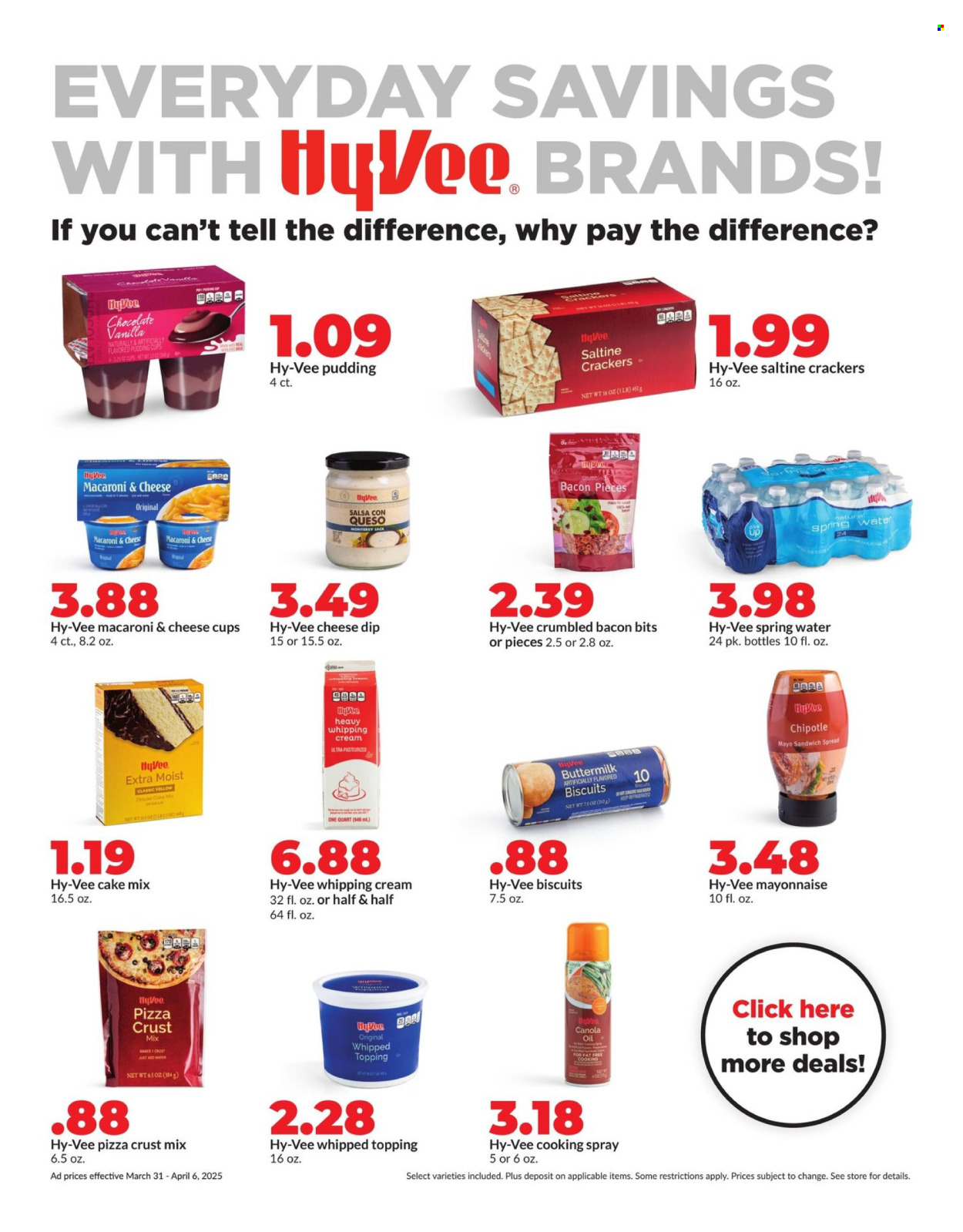 Hy-Vee ad - 03/31/2025 - 04/06/2025. Page 13