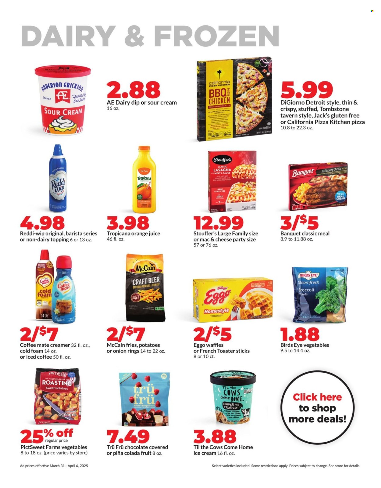 Hy-Vee ad - 03/31/2025 - 04/06/2025. Page 18