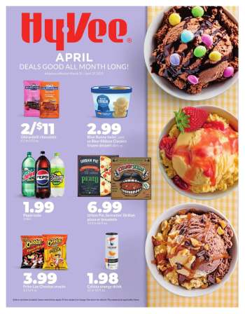 Hy-Vee Flyer - 03/31/2025 - 04/27/2025.