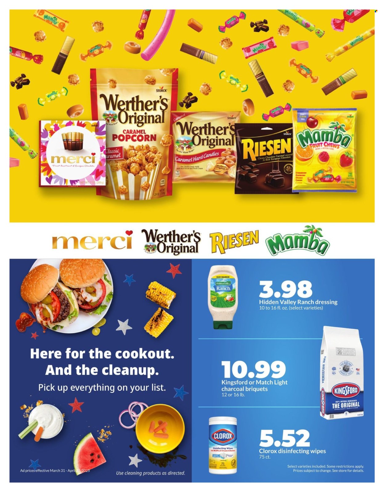 Hy-Vee ad - 03/31/2025 - 04/27/2025. Page 7