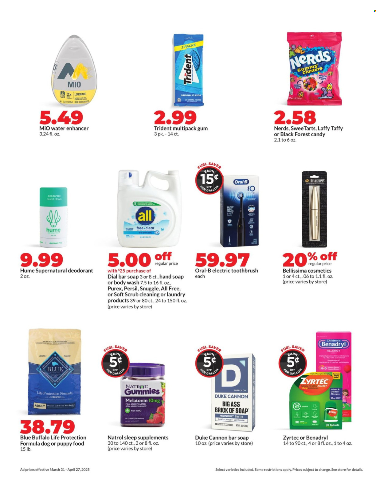 Hy-Vee ad - 03/31/2025 - 04/27/2025. Page 15