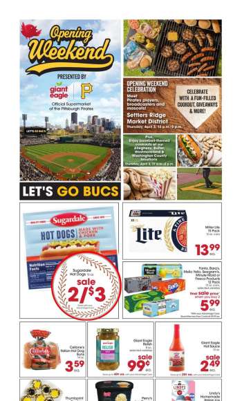 Giant Eagle Flyer - 04/03/2025 - 04/09/2025.