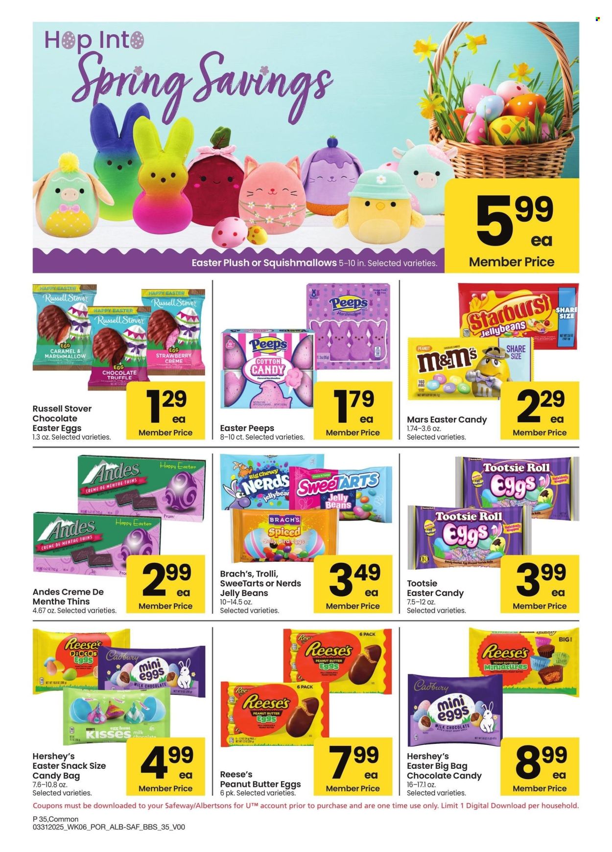 Albertsons ad - 03/31/2025 - 05/04/2025. Page 35