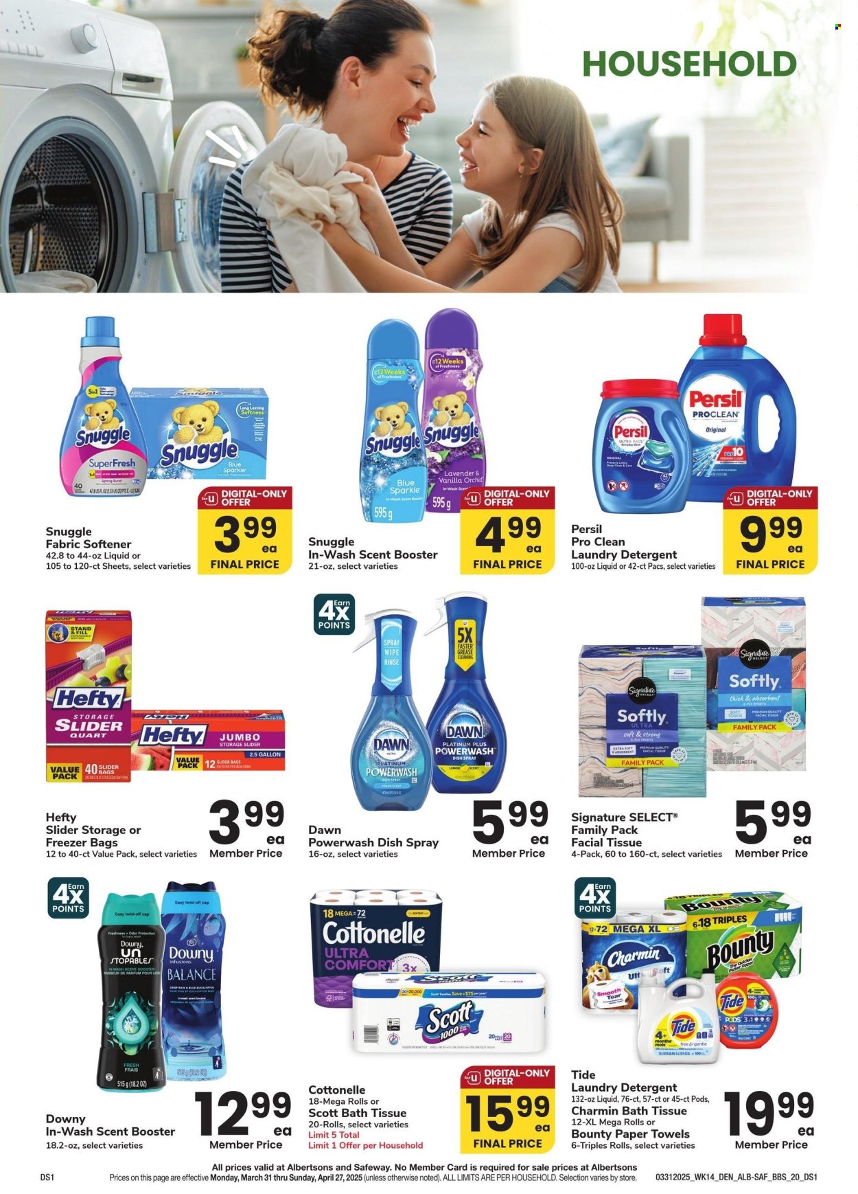 Albertsons ad - 03/31/2025 - 04/27/2025. Page 20