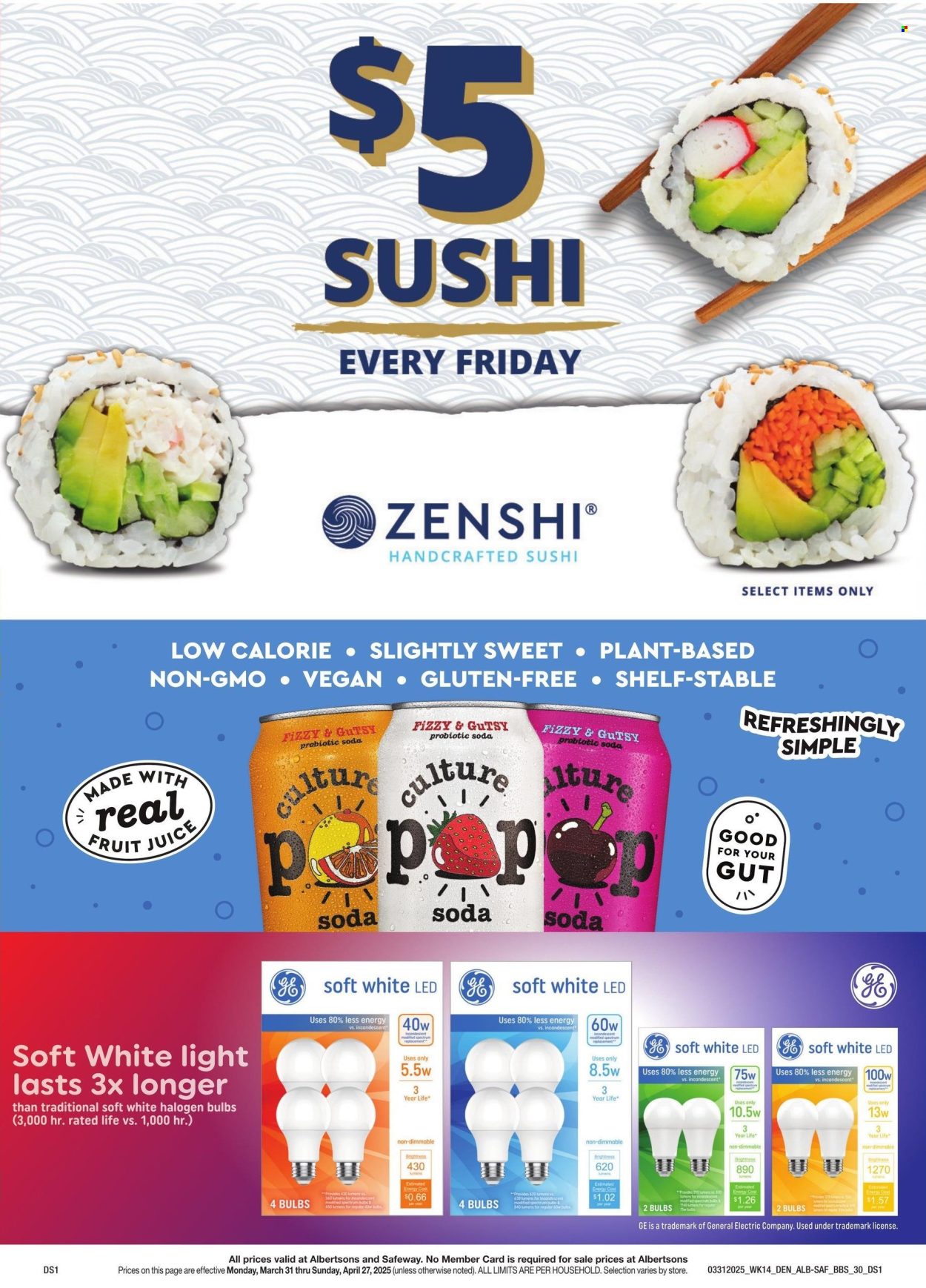 Albertsons ad - 03/31/2025 - 04/27/2025. Page 30