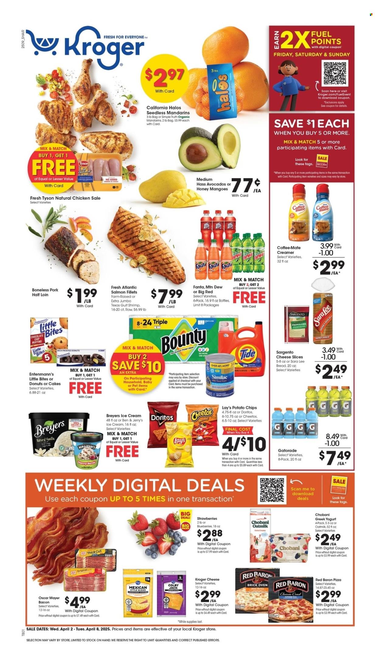 Kroger ad - 04/02/2025 - 04/08/2025. Page 1