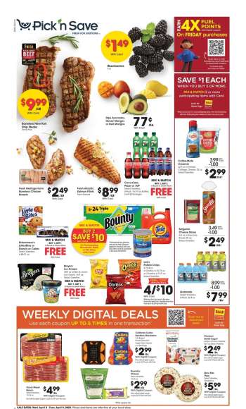 Pick ‘n Save Flyer - 04/02/2025 - 04/08/2025.