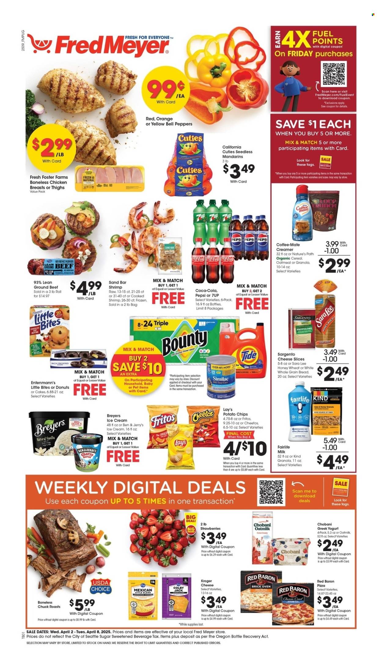 Fred Meyer ad - 04/02/2025 - 04/08/2025. Page 1