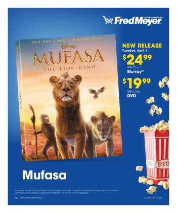 Fred Meyer Flyer - 03/31/2025 - 04/01/2025.