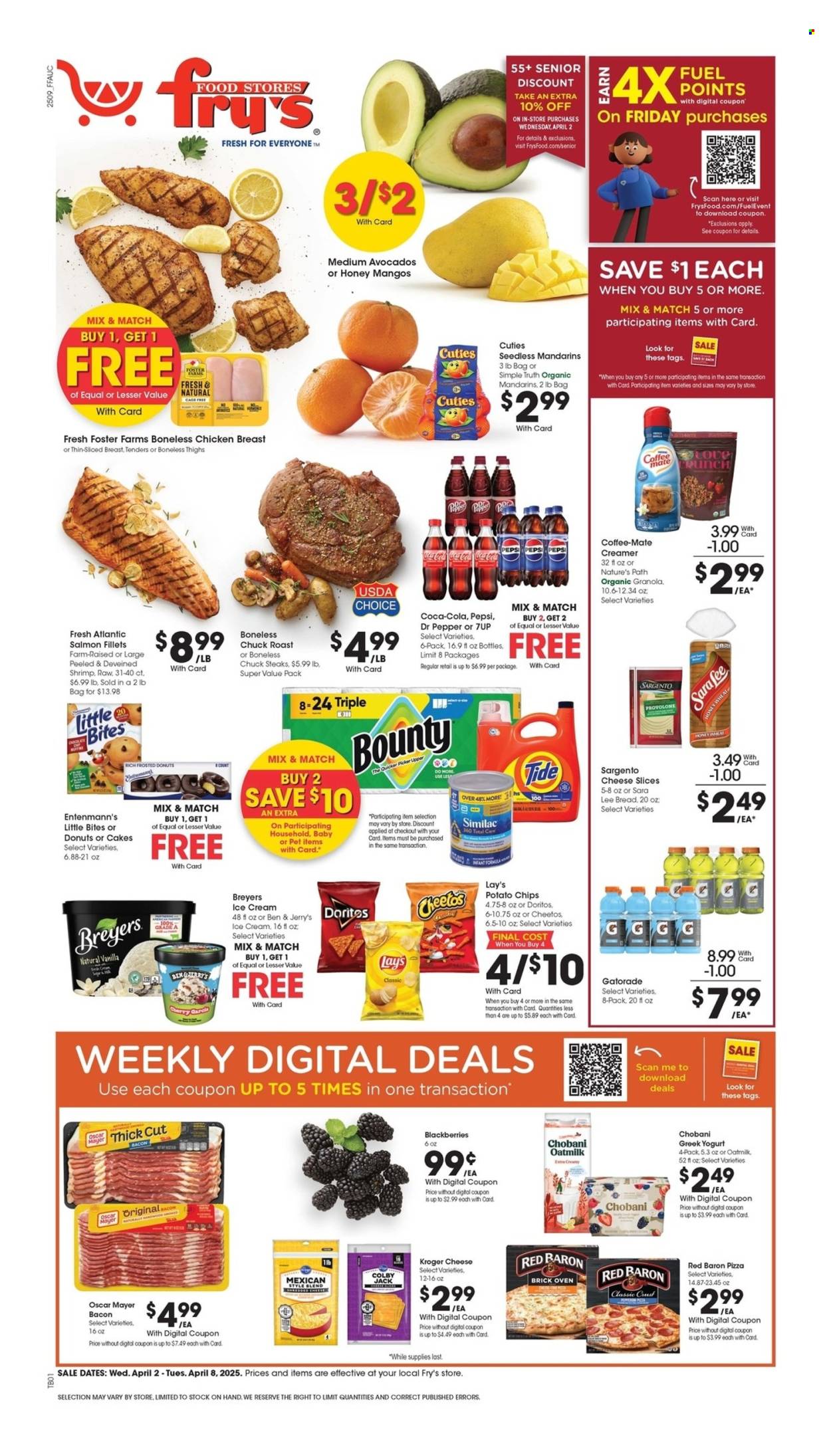 Fry’s ad - 04/02/2025 - 04/08/2025. Page 1
