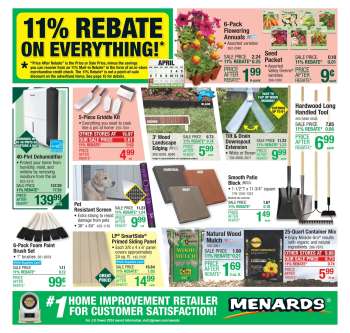 Menards Flyer - 04/03/2025 - 04/13/2025.