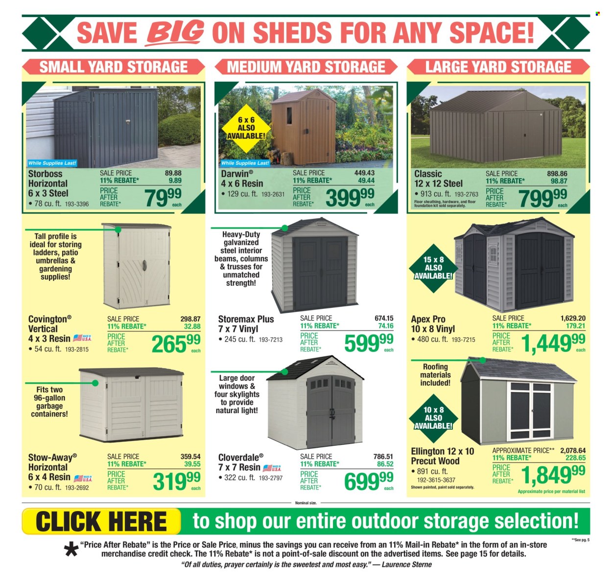 Menards ad - 04/03/2025 - 04/13/2025. Page 12