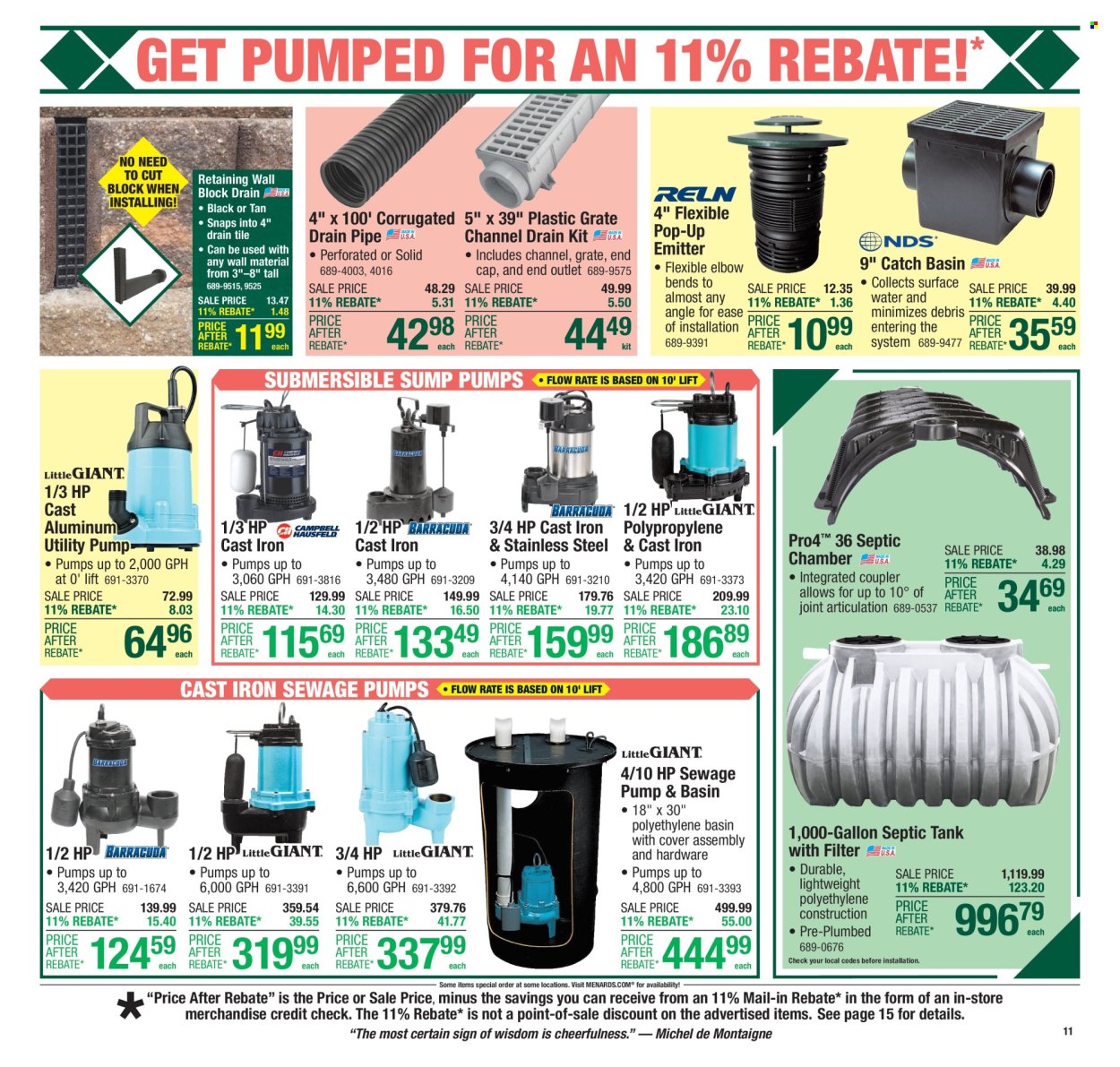 Menards ad - 04/03/2025 - 04/13/2025. Page 18