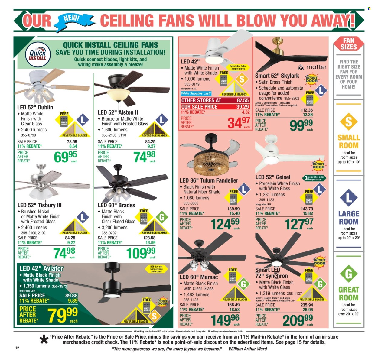 Menards ad - 04/03/2025 - 04/13/2025. Page 19