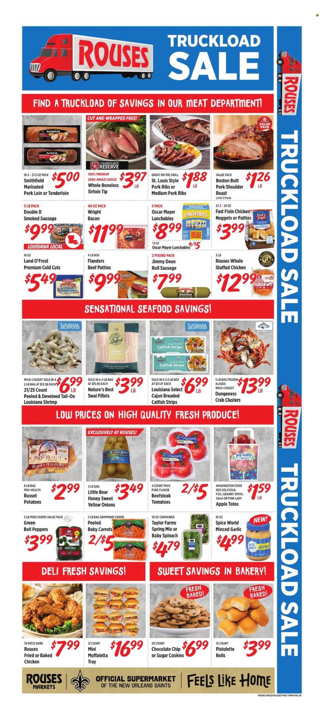Rouses Markets ad - 04/02/2025 - 04/09/2025. Page 3