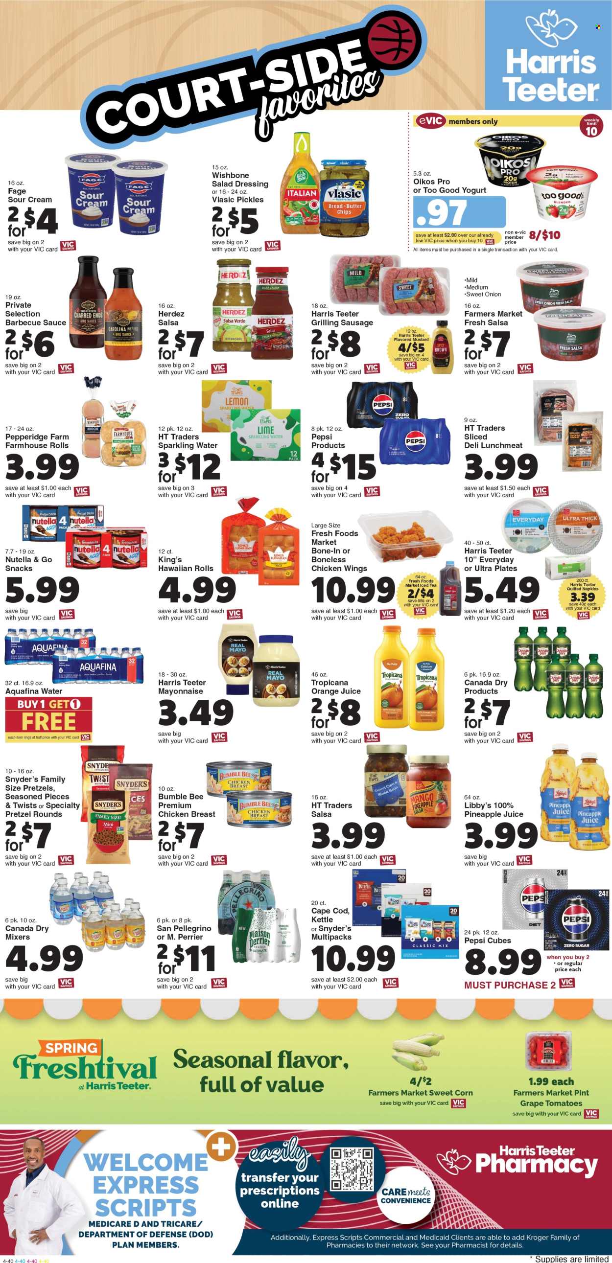 Harris Teeter ad - 04/02/2025 - 04/08/2025. Page 6