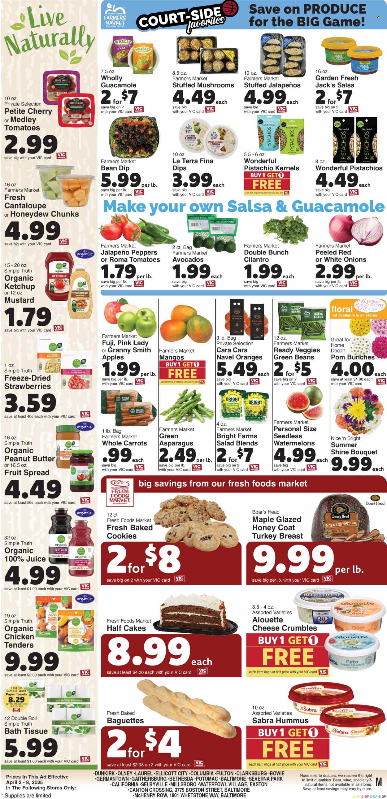 Harris Teeter ad - 04/02/2025 - 04/08/2025. Page 11
