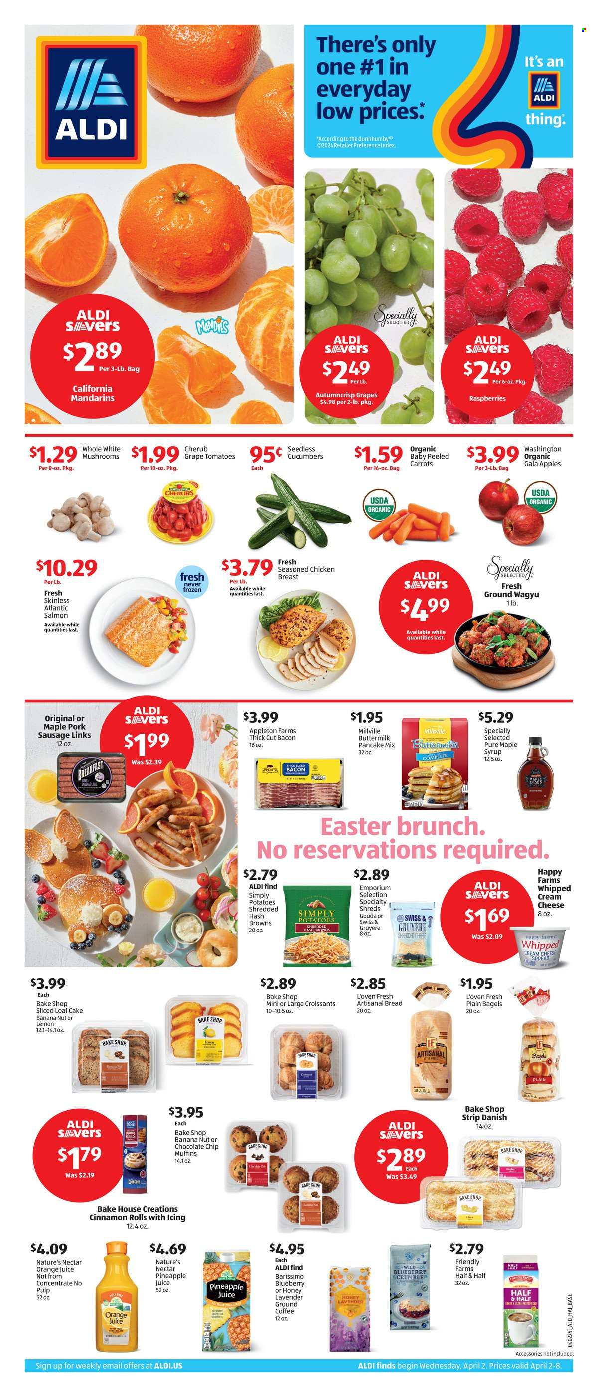 ALDI ad - 04/02/2025 - 04/08/2025. Page 1