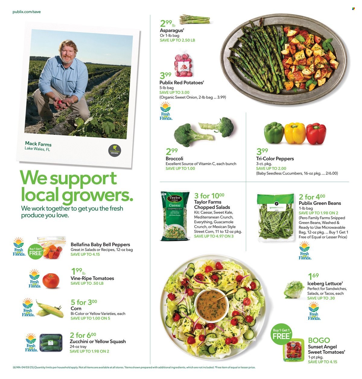 Publix ad - 04/03/2025 - 04/09/2025. Page 6