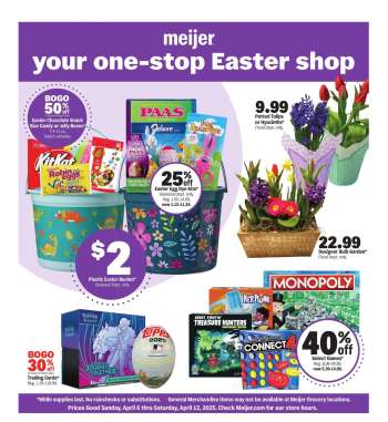 Meijer Flyer - 04/06/2025 - 04/12/2025.