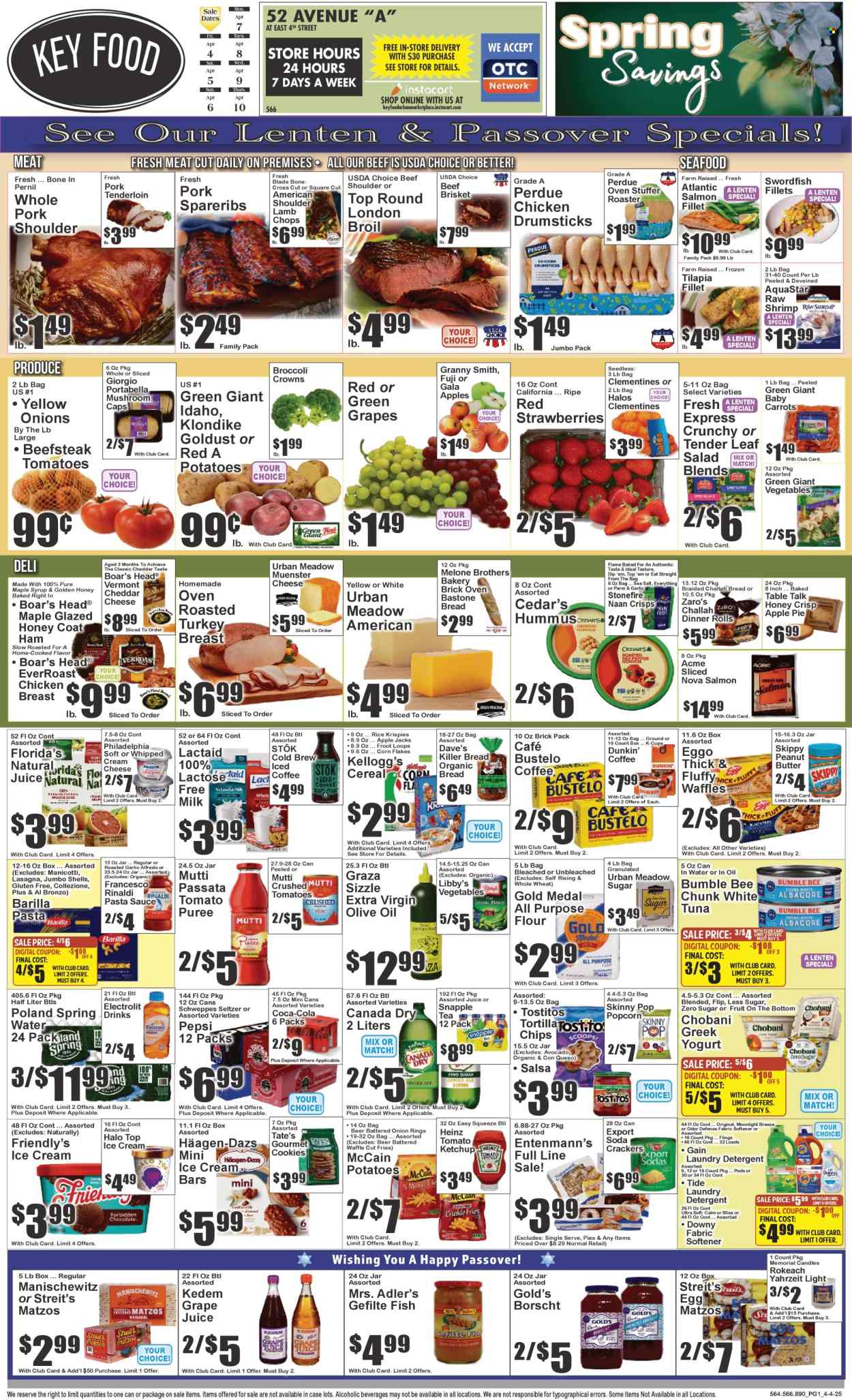Key Food ad - 04/04/2025 - 04/10/2025. Page 1