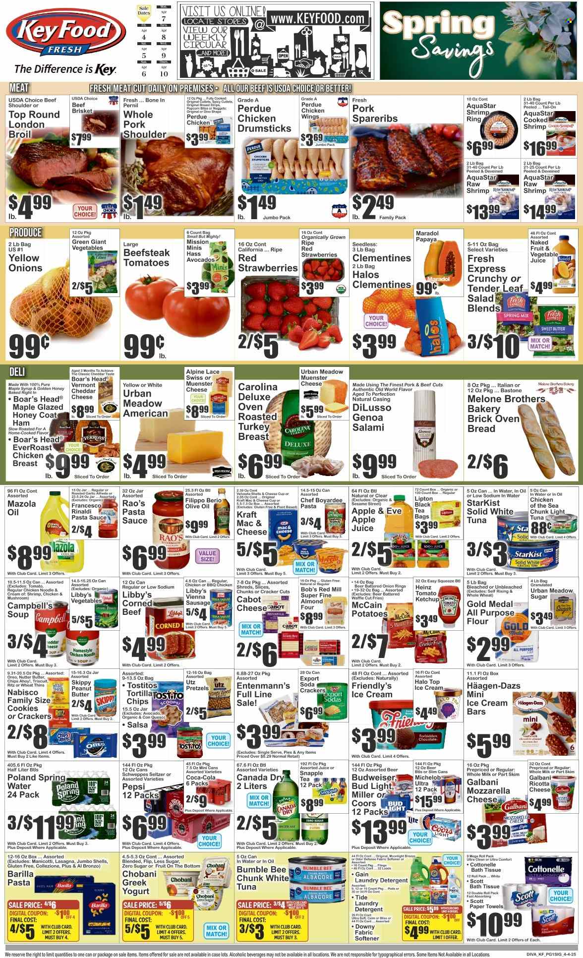 Key Food ad - 04/04/2025 - 04/10/2025. Page 1