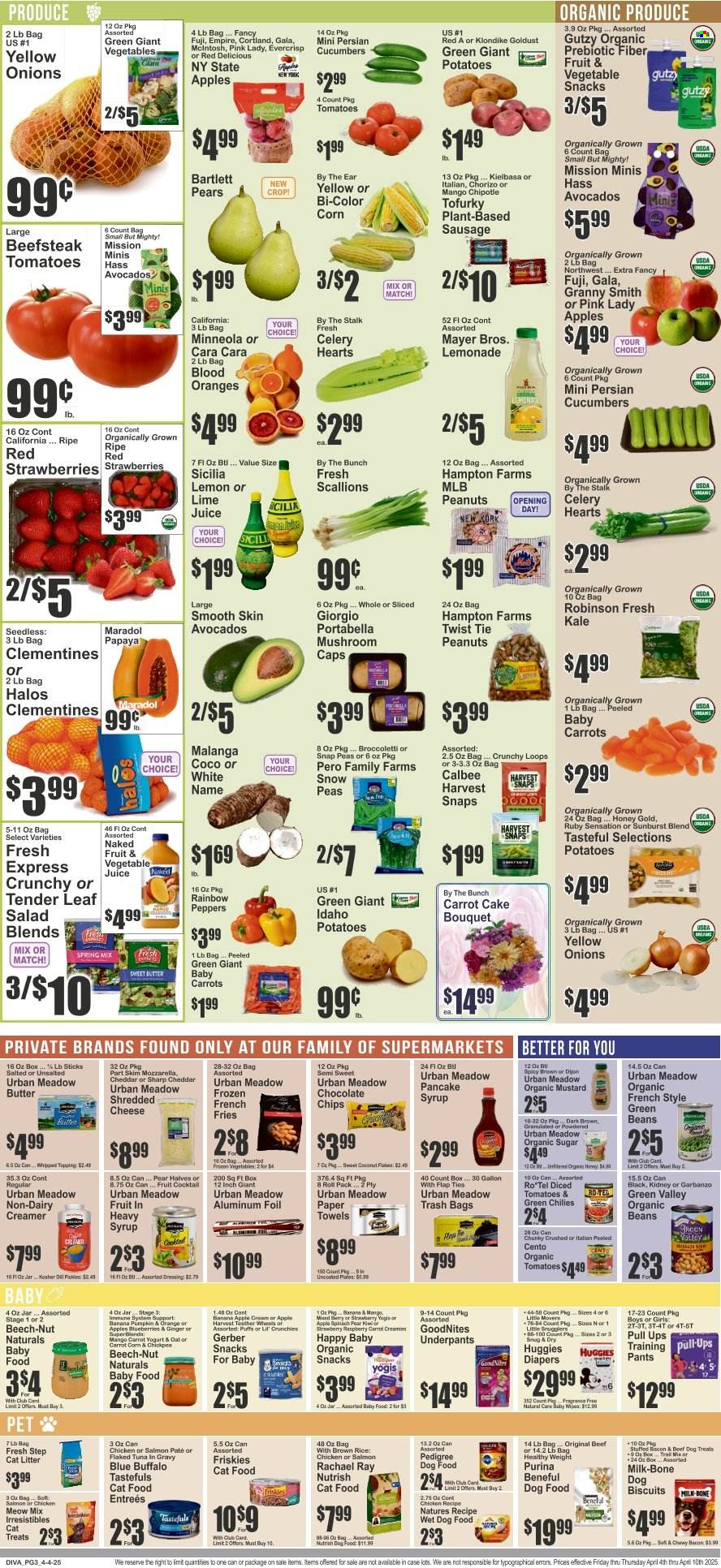 Key Food ad - 04/04/2025 - 04/10/2025. Page 3