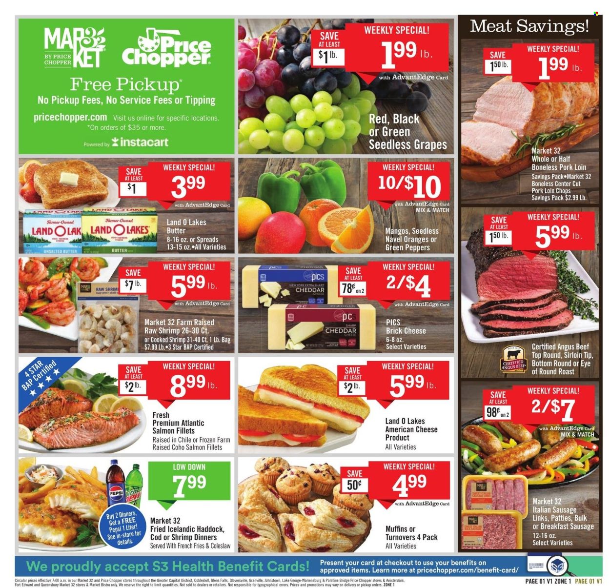 Price Chopper ad - 04/06/2025 - 04/12/2025. Page 1