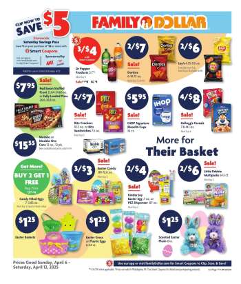 Family Dollar Flyer - 04/06/2025 - 04/12/2025.