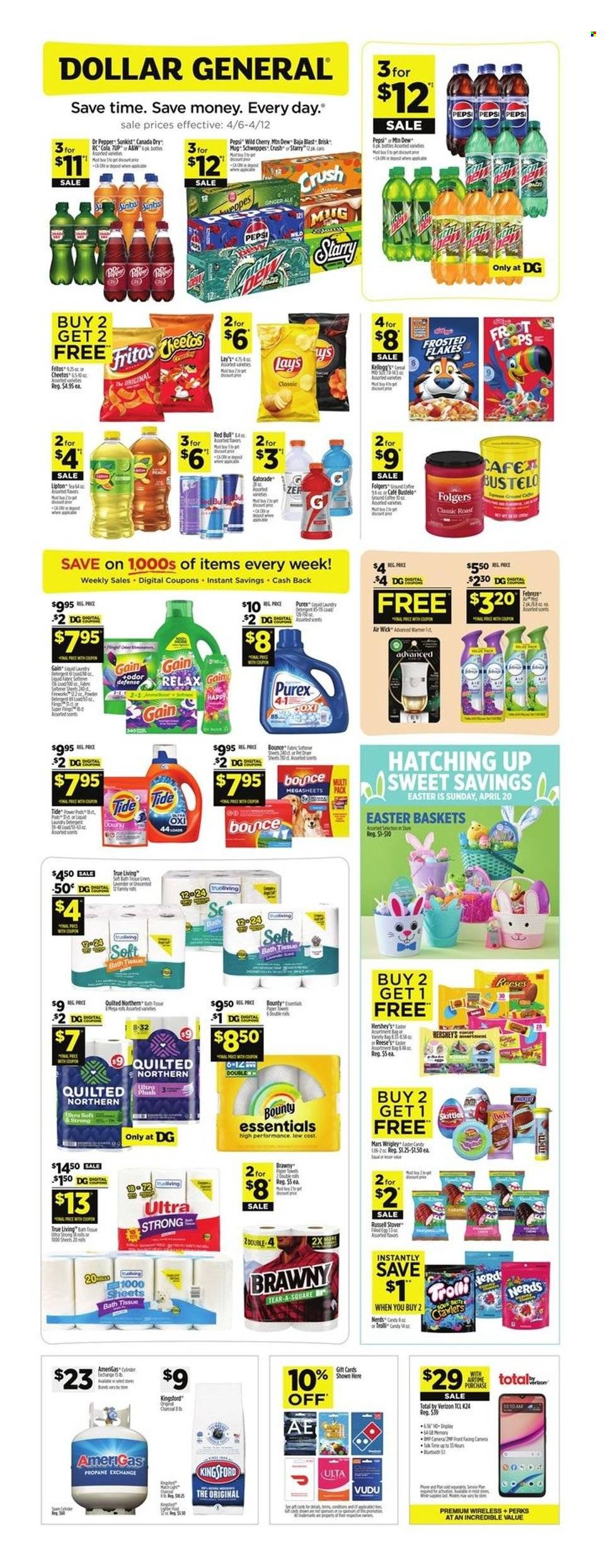 Dollar General ad - 04/06/2025 - 04/12/2025. Page 1