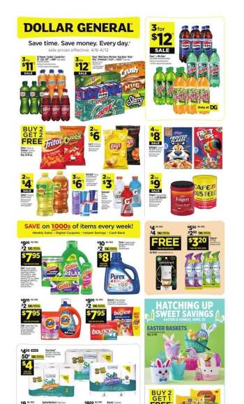 Dollar General Flyer - 04/06/2025 - 04/12/2025.