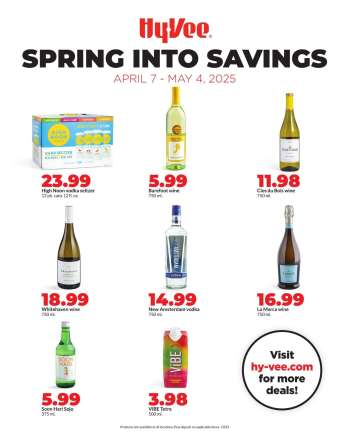 Hy-Vee Flyer - 04/07/2025 - 05/04/2025.