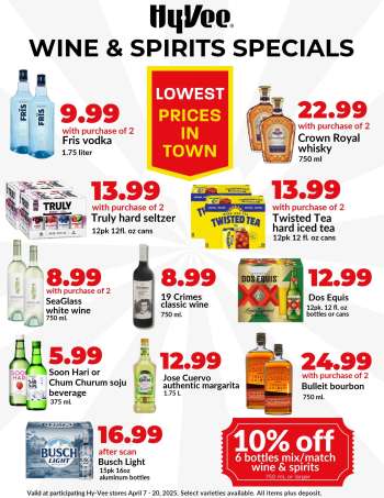 Hy-Vee Flyer - 04/07/2025 - 04/20/2025.
