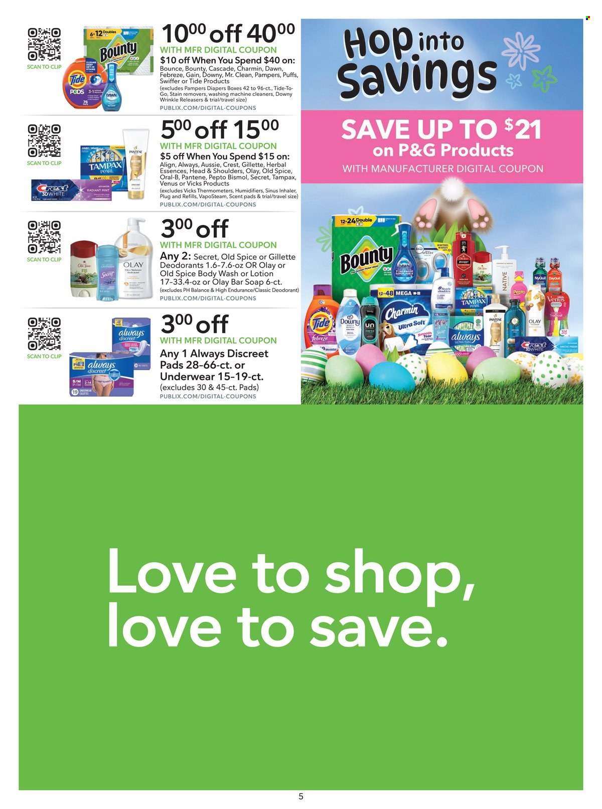 Publix ad - 04/05/2025 - 04/18/2025. Page 5