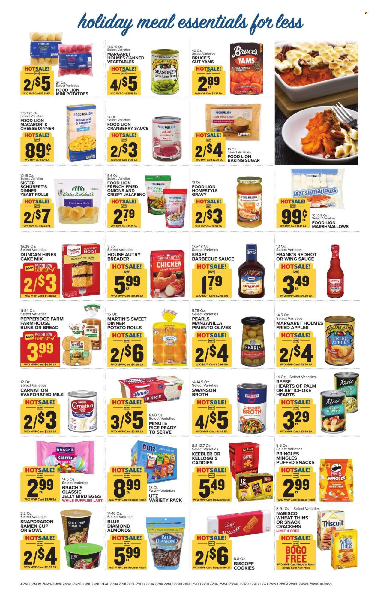Food Lion ad - 04/09/2025 - 04/15/2025. Page 4